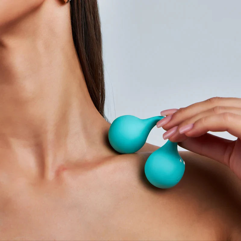SVibe Snail TWINN — Clit Hugging Vibrator Teal