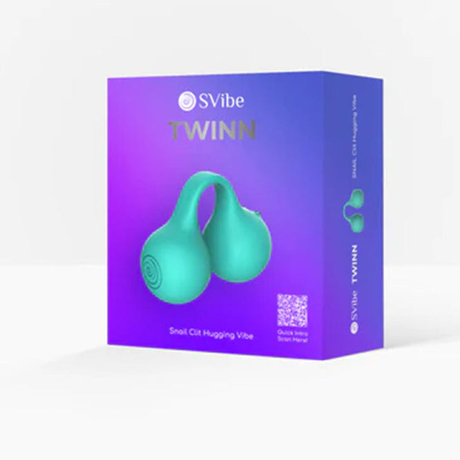 SVibe Snail TWINN — Clit Hugging Vibrator Teal