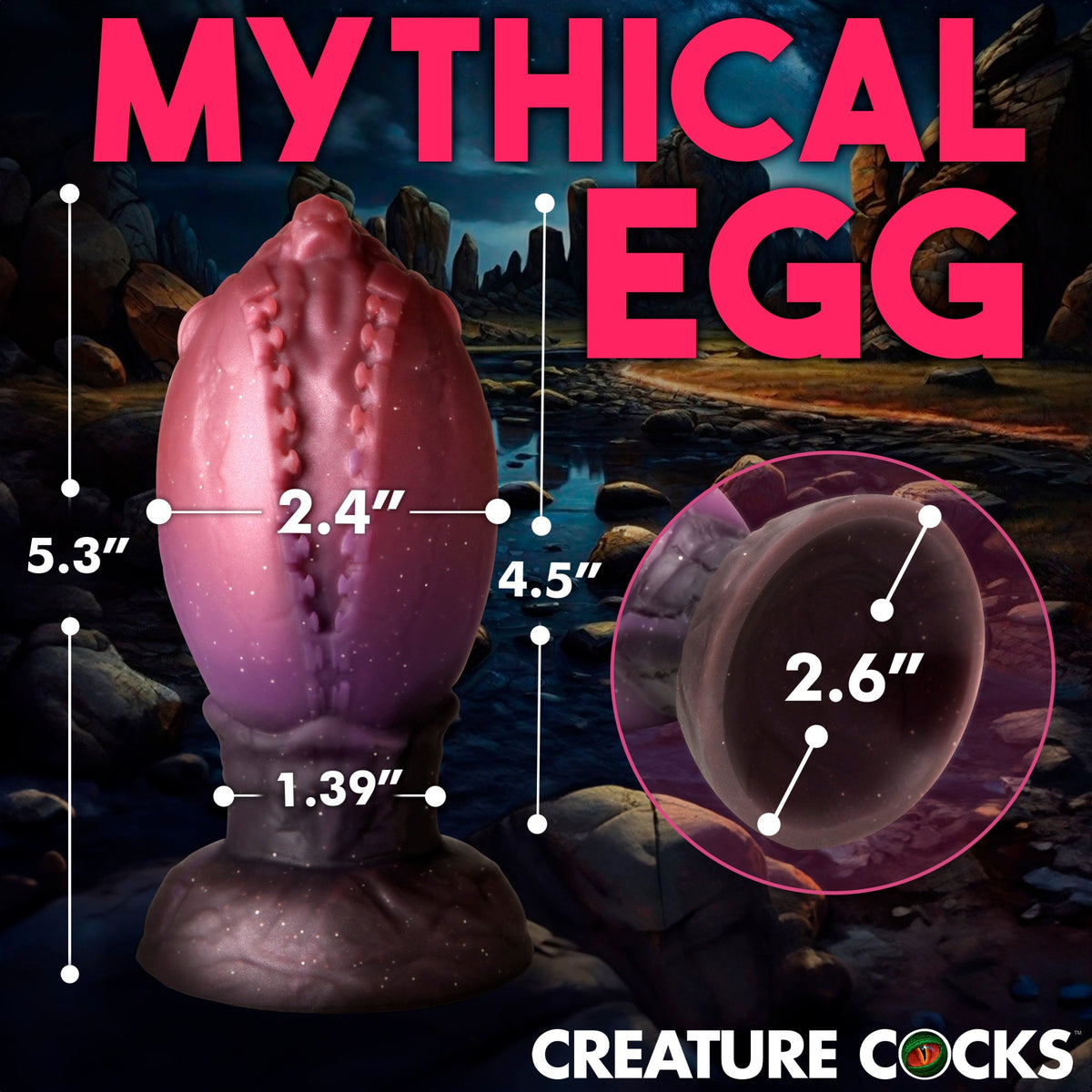 Dragon Hatch Silicone Egg - Large *