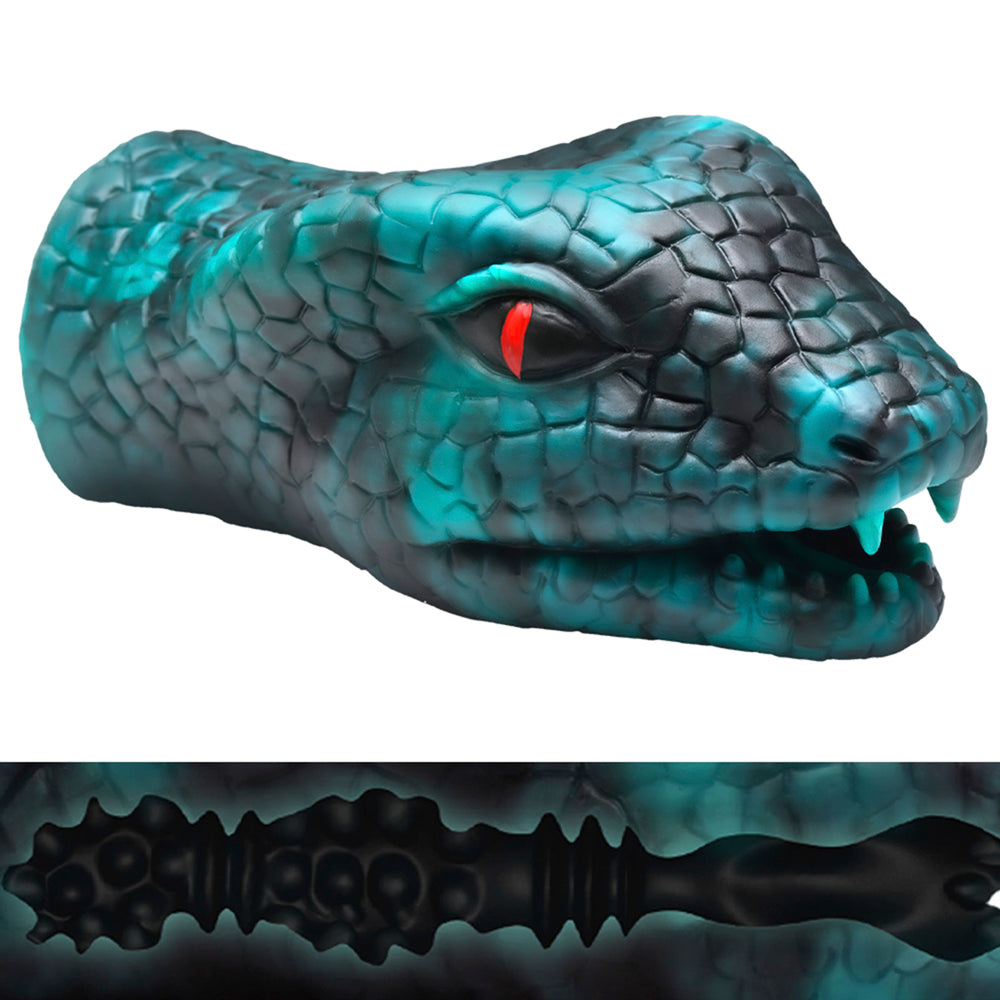 Serpentine Stroker Silicone - Green