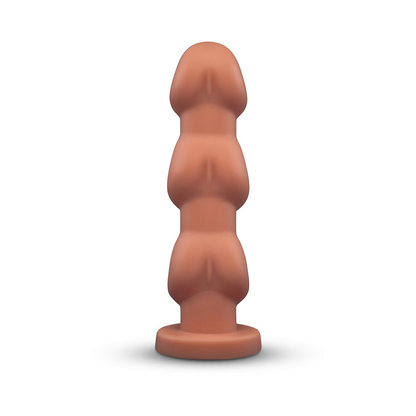 HEADZ - 10.5" MULTI-BULB DILDO WITH FLARED BASE
