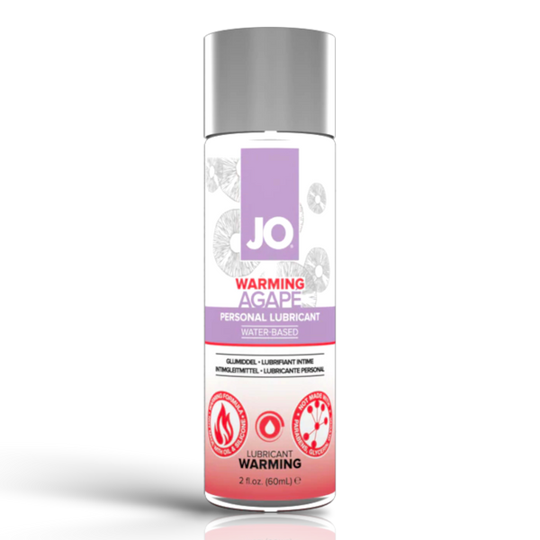 Sistema JO Agapé Warming - Lubricante a base de agua 2oz 