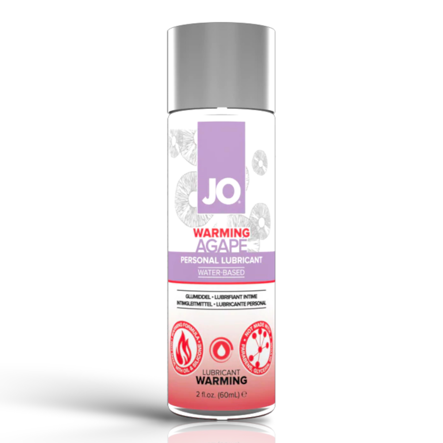 System JO Agape Warming - Water-Based Lubricant 2oz