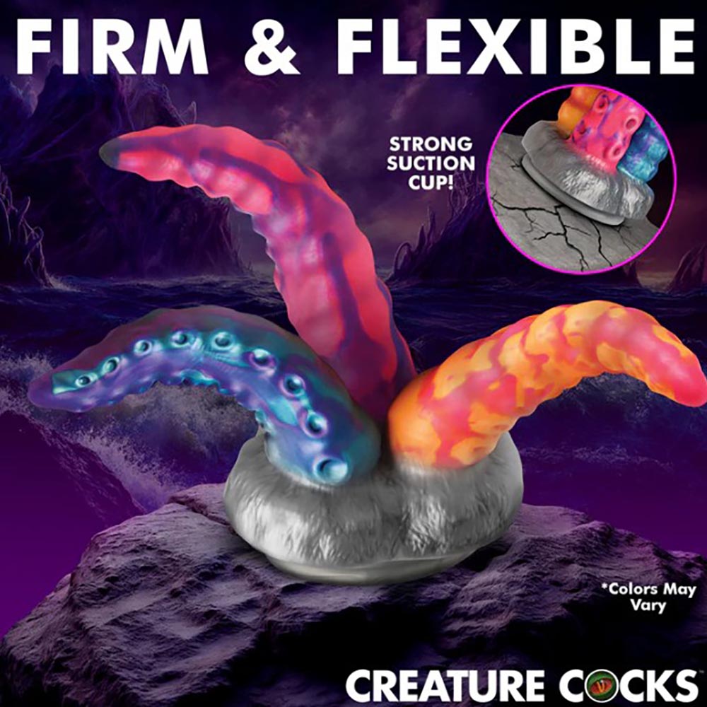 Tenta-Trio Silicone Dildo