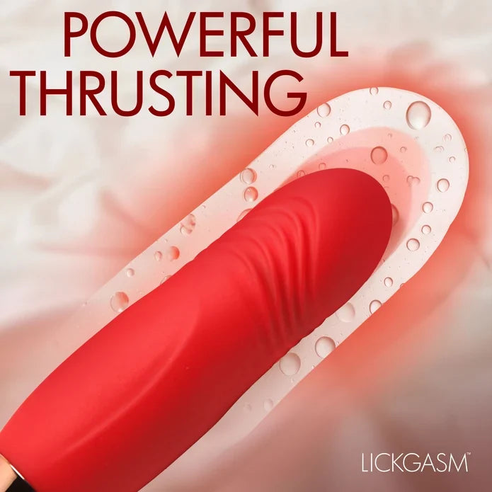Bliss Kiss Kissing Clitoral Stimulator w/ Thrusting Vibrator