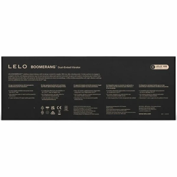 LELO BOOMERANG - Double-Ended Couples Vibrator