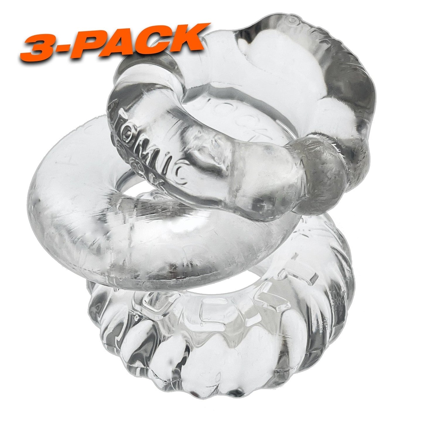 OXBALLS BONEMAKER 3-Pack Boner Cockring Kit
