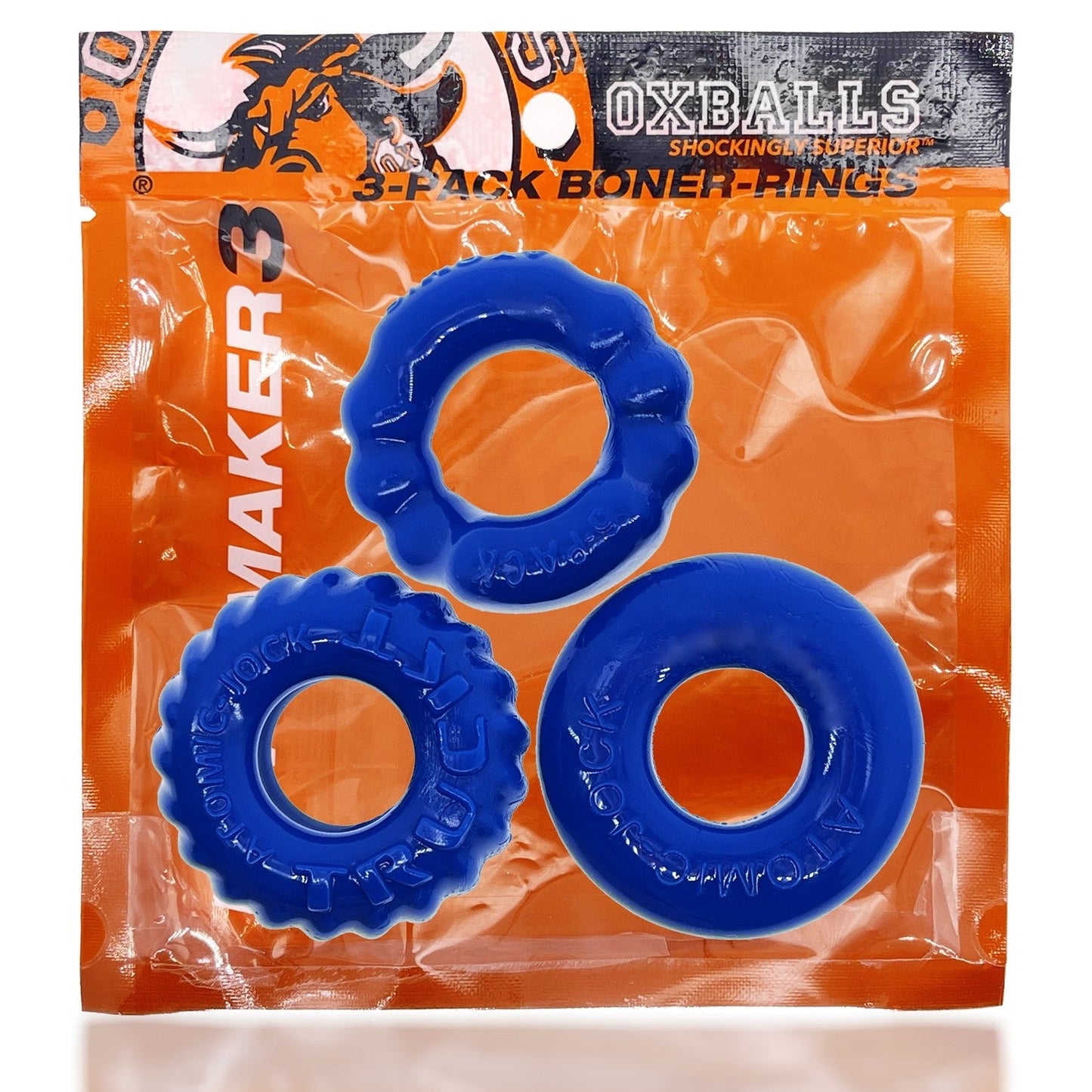 OXBALLS BONEMAKER 3-Pack Boner Cockring Kit