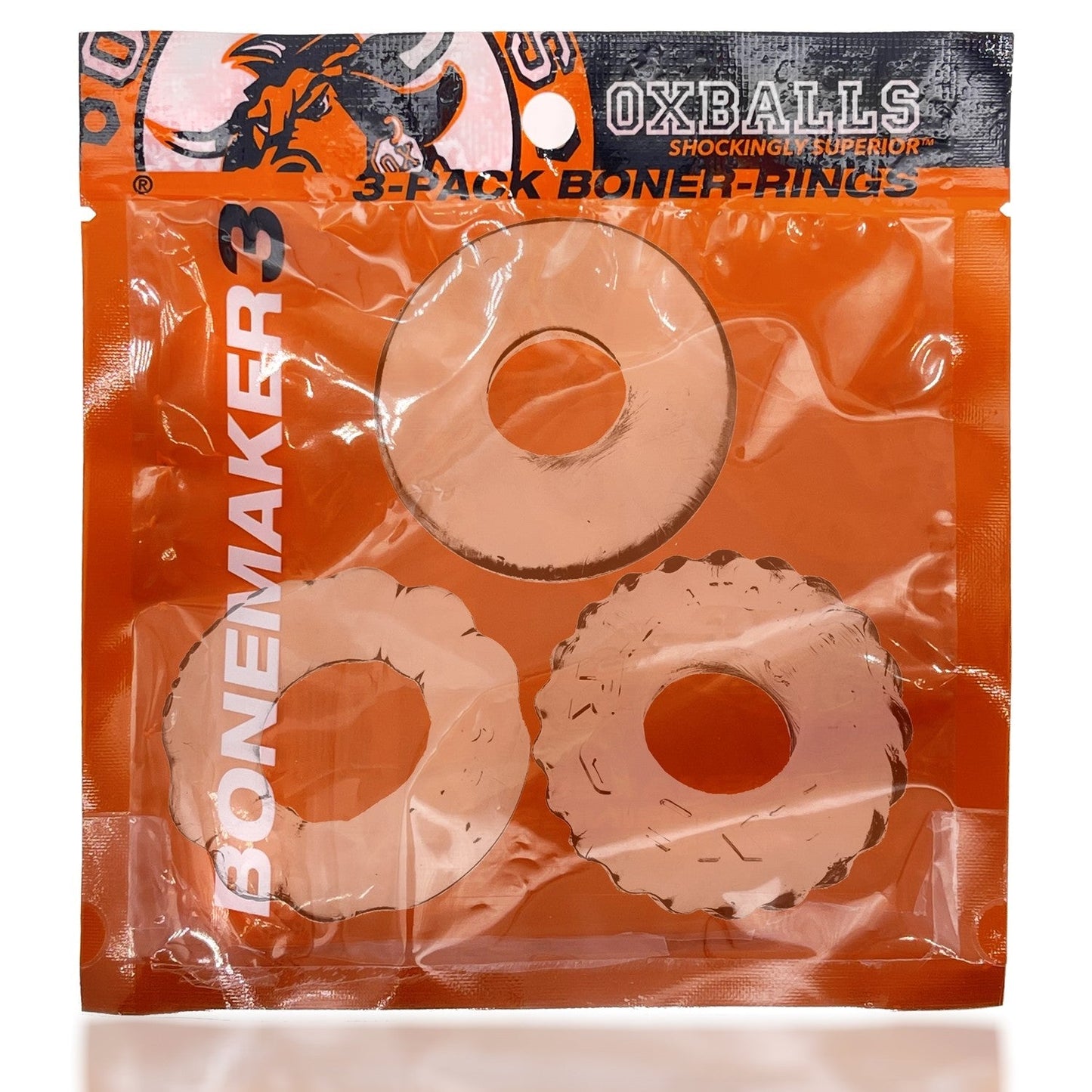 OXBALLS BONEMAKER 3-Pack Boner Cockring Kit