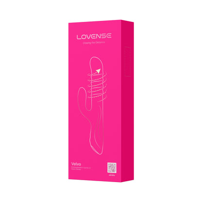 Lovense Velvo - Vibrador tipo Conejo NeoSpin para Punto G y Clítoris