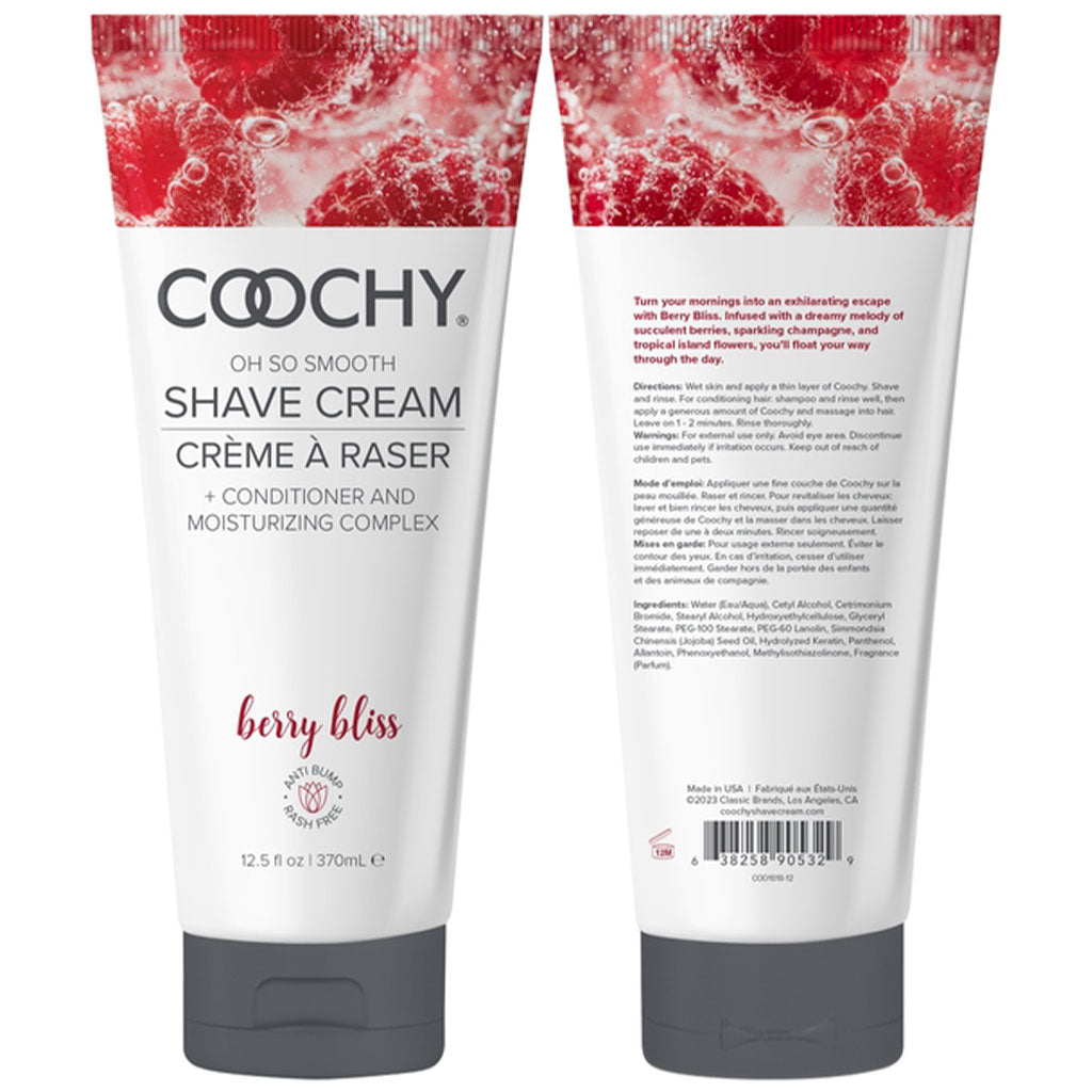 Crema de afeitar Coochy Oh So Smooth Berry Bliss 