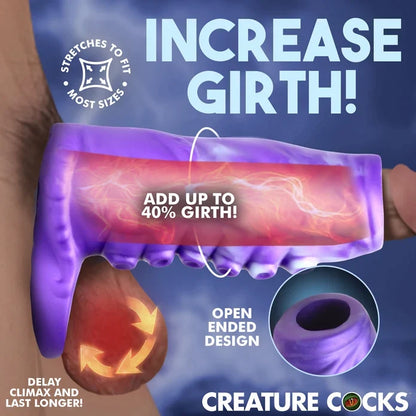 Tenta-Thick Silicone Penis Enhancer