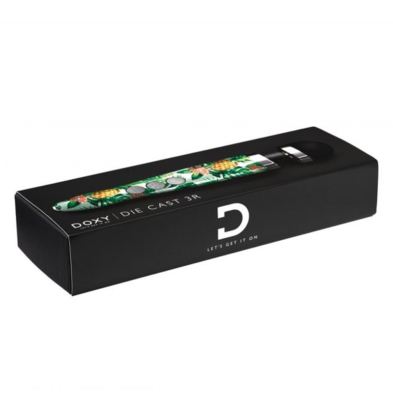 DOXY Die Cast 3R - Masajeador de varita vibratoria de titanio premium 