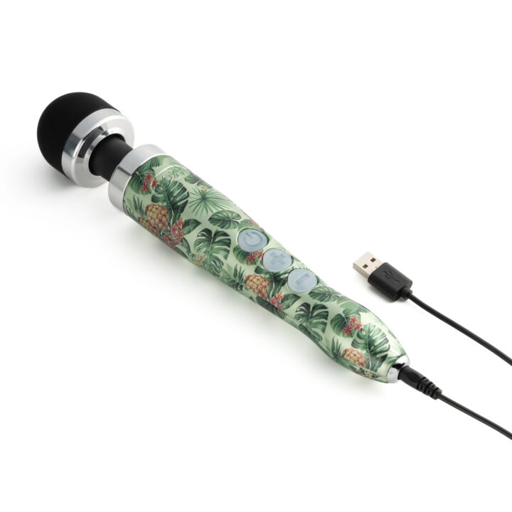 DOXY Die Cast 3R - Masajeador de varita vibratoria de titanio premium 
