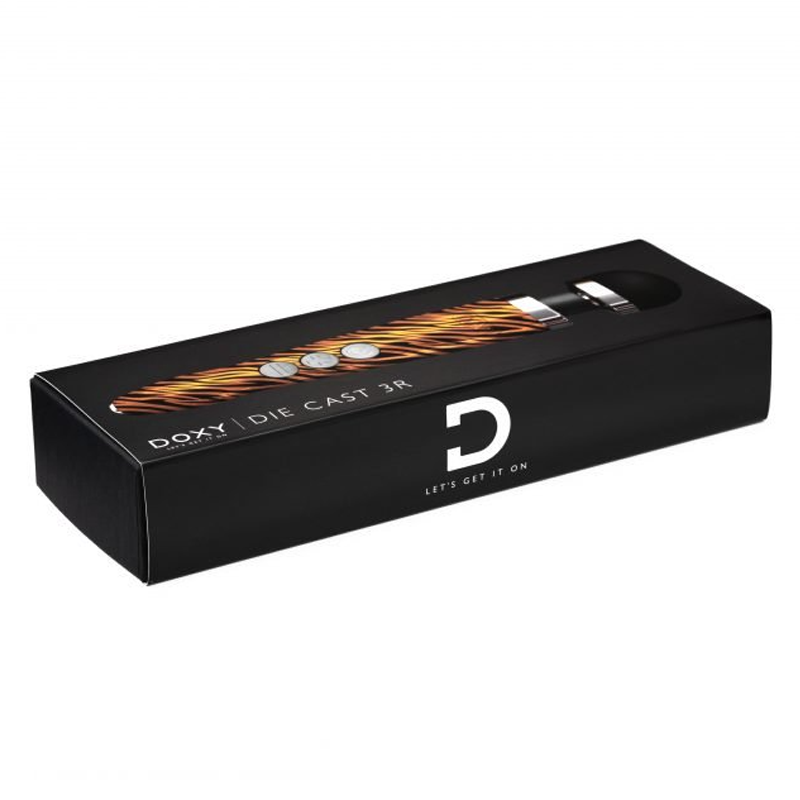 DOXY Die Cast 3R - Masajeador de varita vibratoria de titanio premium 