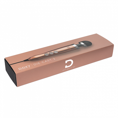 DOXY Die Cast 3 - Compact Wand Massager with Good Vibrations