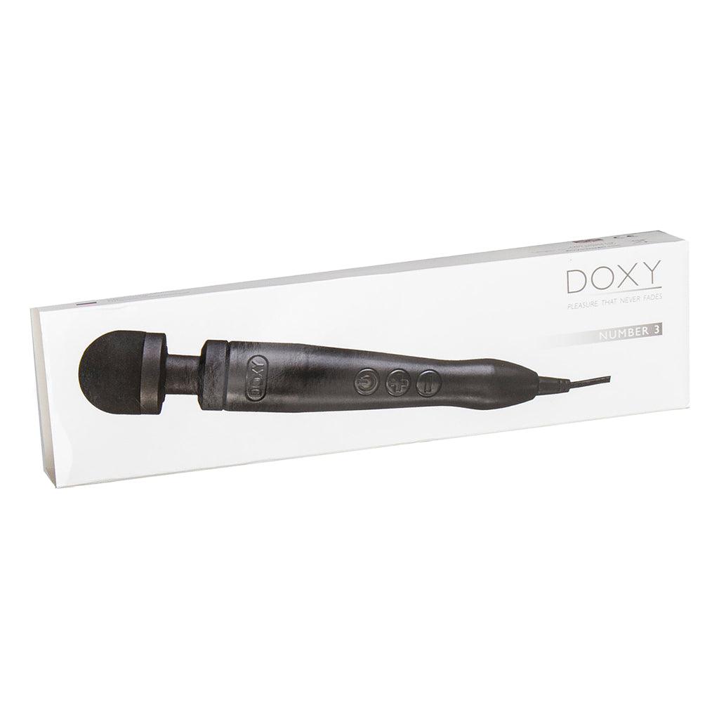 DOXY Die Cast 3 - Compact Wand Massager with Good Vibrations