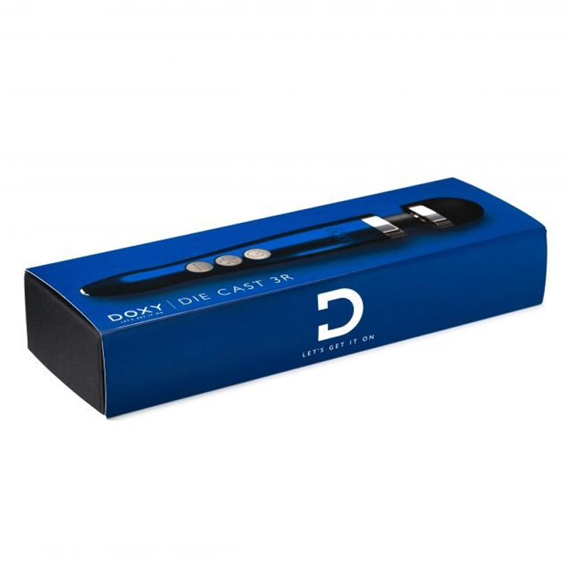 DOXY Die Cast 3R - Masajeador de varita vibratoria de titanio premium 