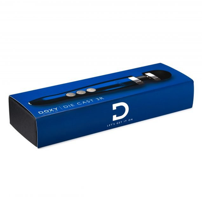 DOXY Die Cast 3R - Masajeador de varita vibratoria de titanio premium 