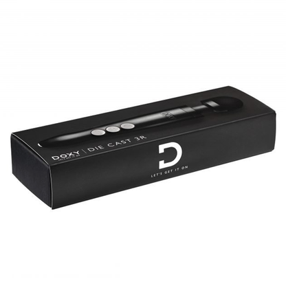 DOXY Die Cast 3R - Masajeador de varita vibratoria de titanio premium 