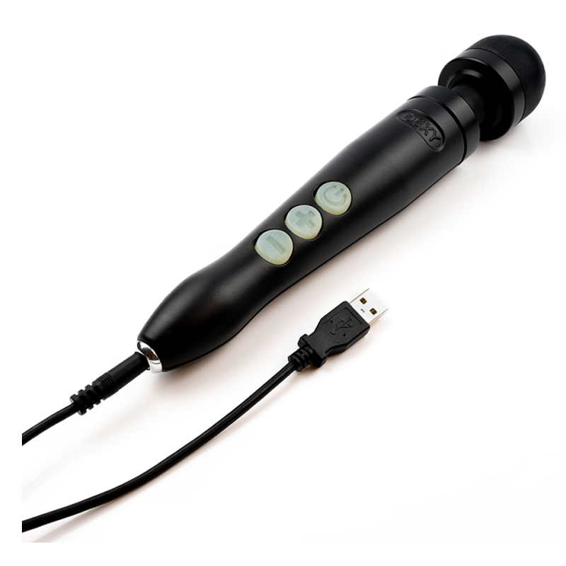 DOXY Die Cast 3R - Masajeador de varita vibratoria de titanio premium 