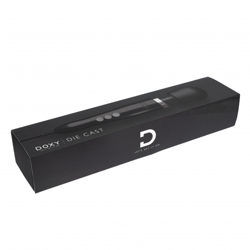 DOXY Die Cast - Potente masajeador de precisión con varita 