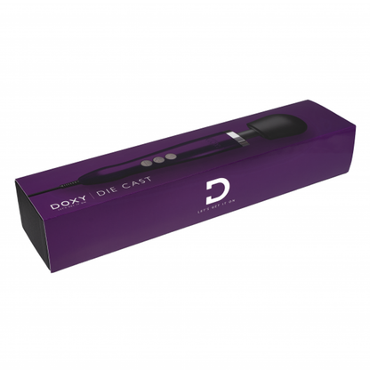 DOXY Die Cast - Potente masajeador de precisión con varita 