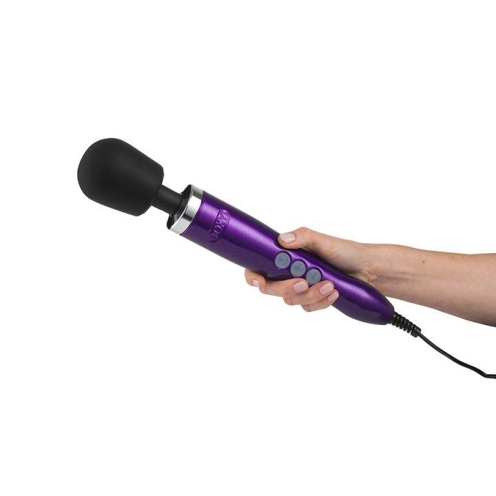 DOXY Die Cast - Potente masajeador de precisión con varita 