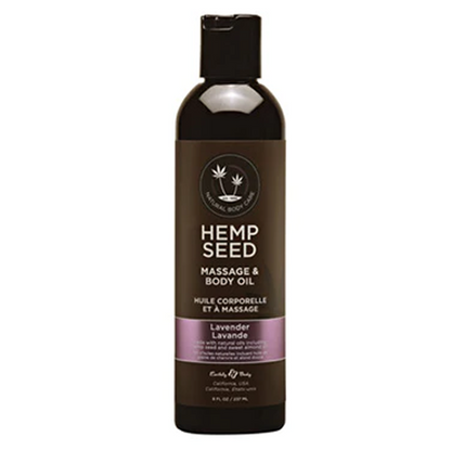 Aceite de masaje de semillas de cáñamo - 8 fl oz / 237 ml 