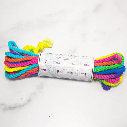 Emojibator - Unicorn Rainbow Bondage Rope - PlayLoveToys