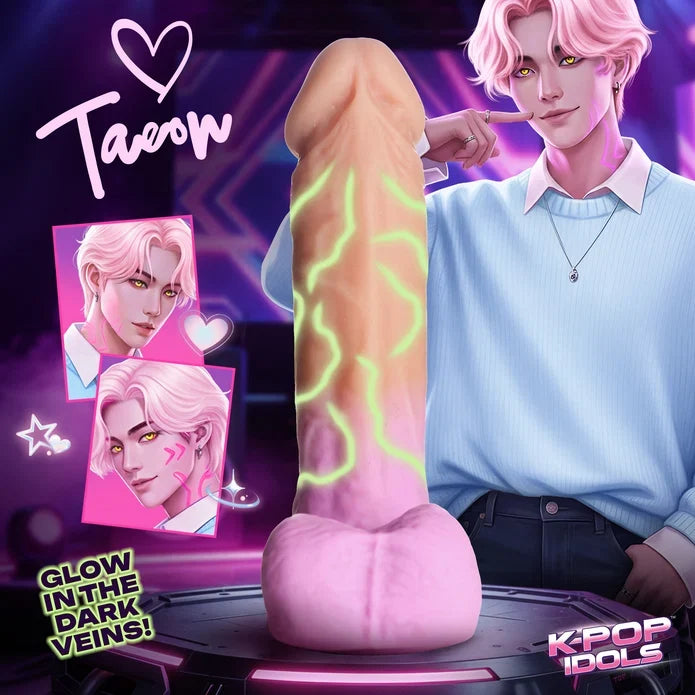 Taeon Silicone Dildo with Balls