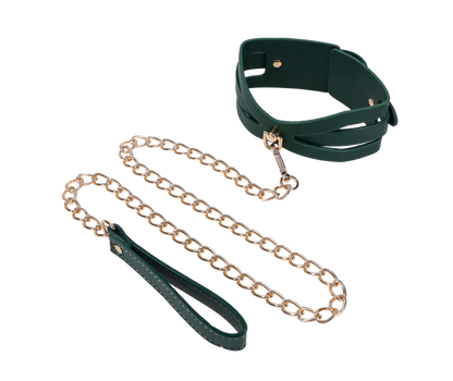 Indica Cutout Collar and Leash