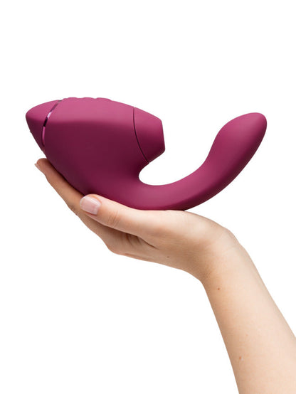 Womanizer Next Duo - Estimulador dual 3D Pleasure Air + Punto G 