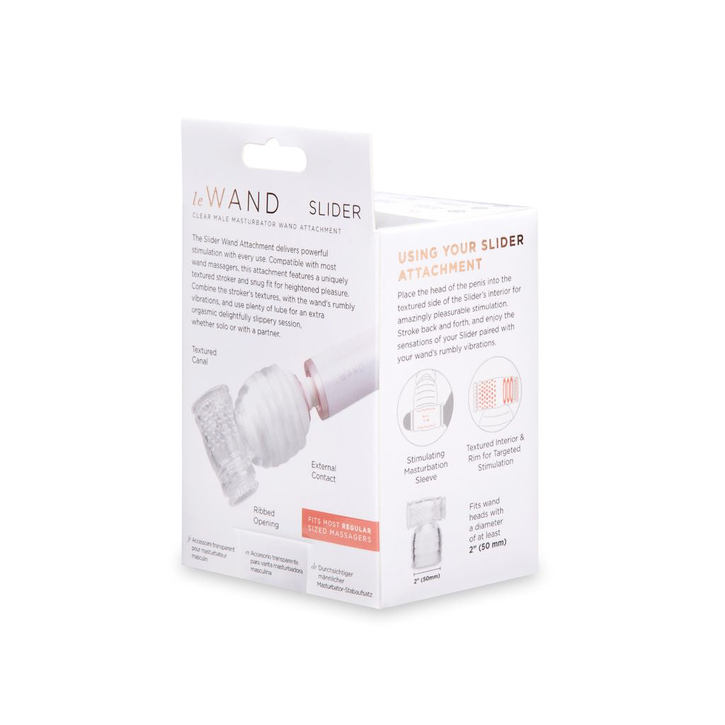 Le Wand Clear Male Masturbator - Wand Attachment