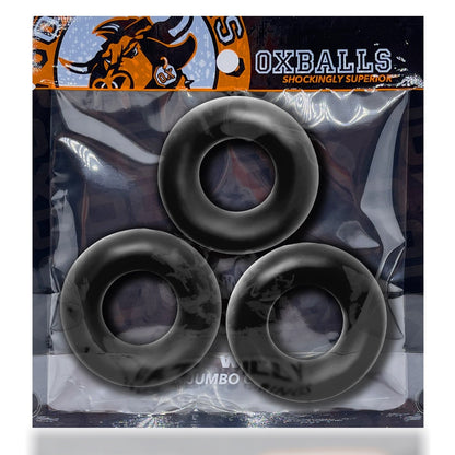 OXBALLS FAT WILLY 3-Pack Jumbo Cockrings