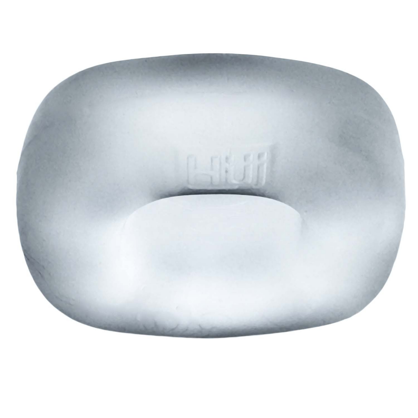 FIT BULGE hung-style cockring CLEAR STEAM