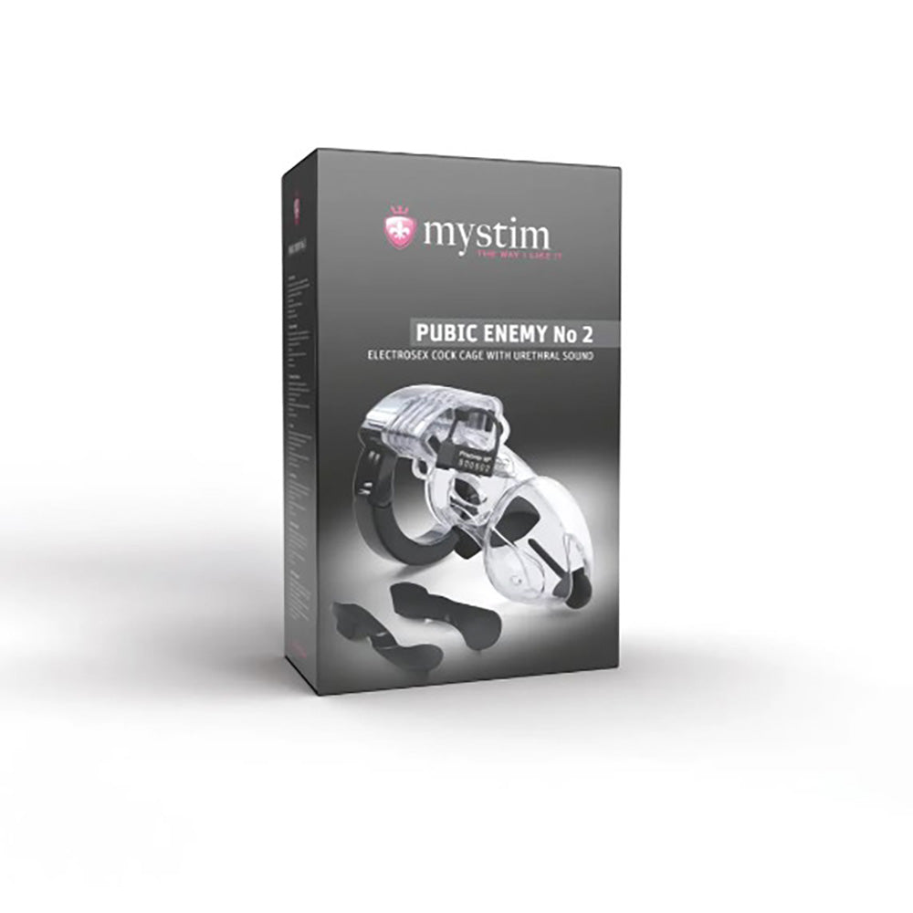 Mystim Pubic Enemy No 2 - E-Stim Penis Cage