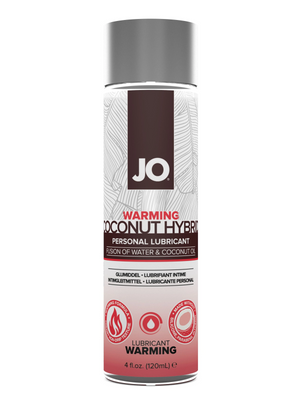 Lubricante de calentamiento System JO Coconut Hybrid, 4 oz 
