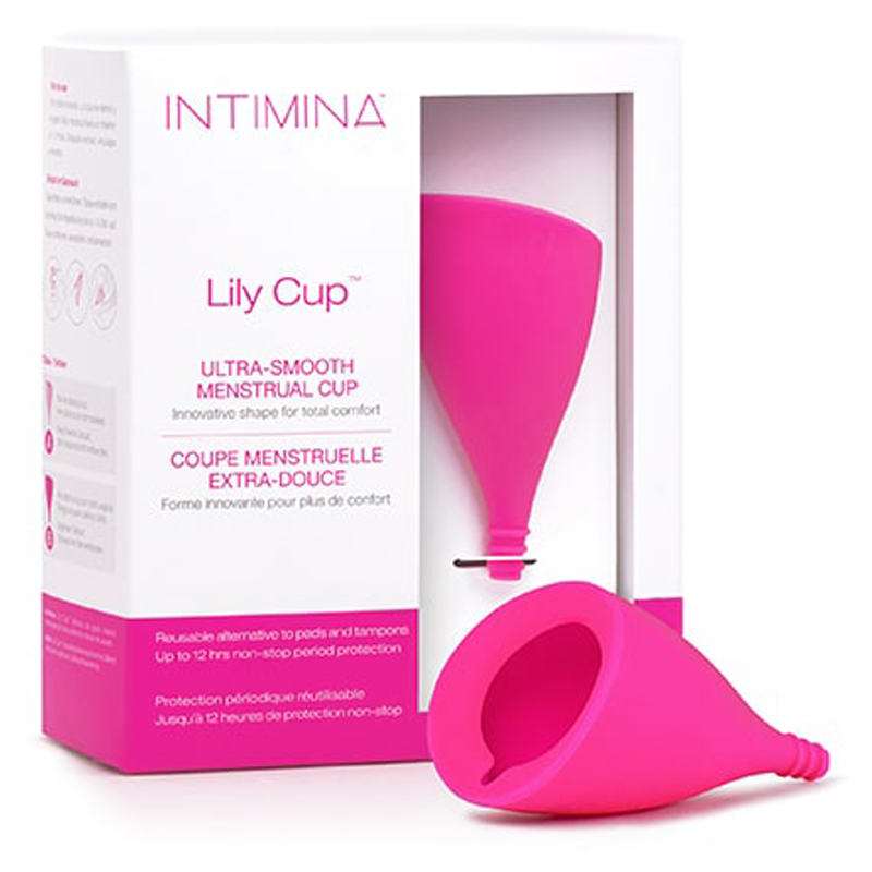INTIMINA Lily Cup - Collapsible Menstrual Cup Size A & B