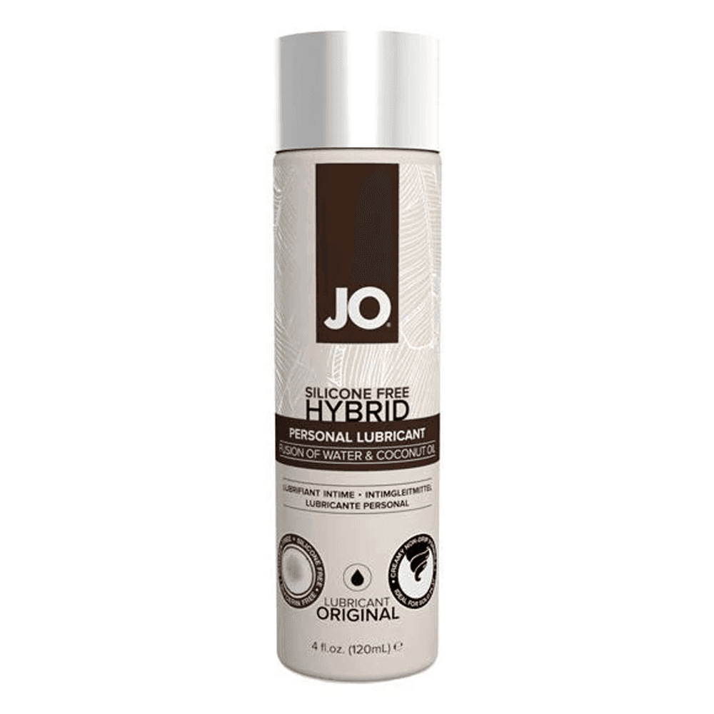 JO Lubricants - JO Hybrid with Coconut - Original 120ml- PlayLoveToys