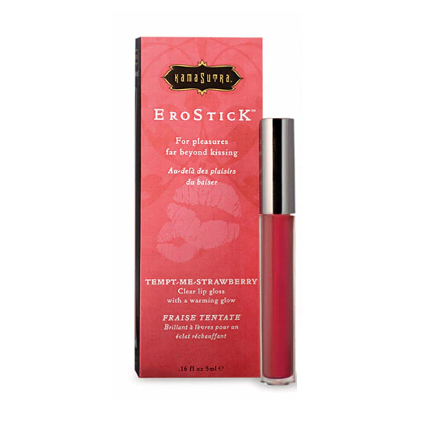 Kama Sutra Erostick - Kissable Warming Lip Gloss 0.16oz