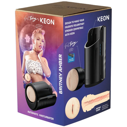 Kiiroo - Feel Britney Stroker + Keon Combo Set - PlayLoveToys
