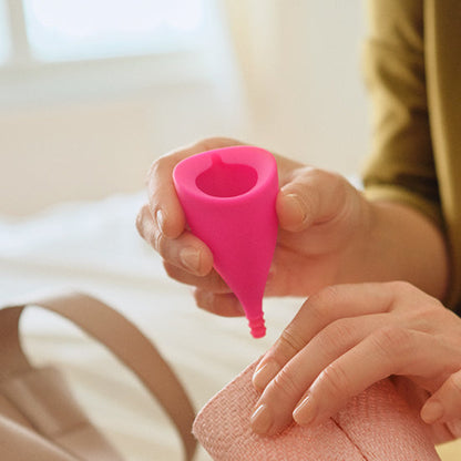INTIMINA Lily Cup - Collapsible Menstrual Cup Size A & B