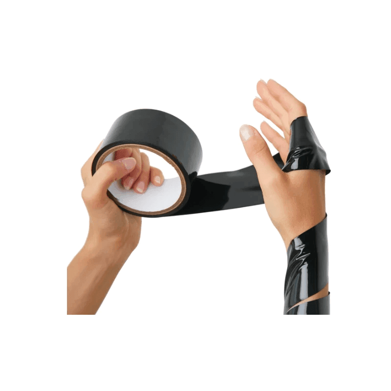 LOVE TO LOVE - BOND MY DESIRE - BONDAGE TAPE BLACK - PlayLoveToys