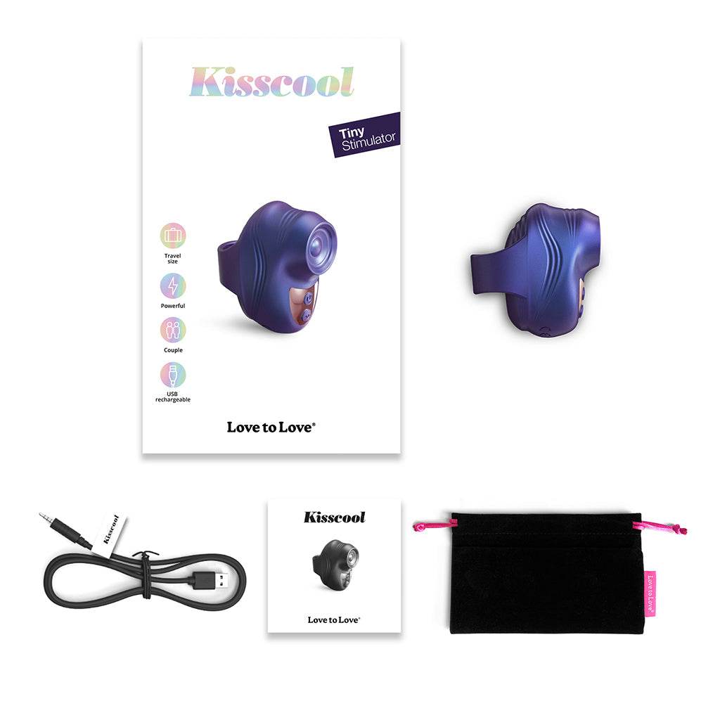 LOVE TO LOVE - Kisscool: Finger Wand Pleasure Spark - PlayLoveToys