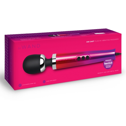 Le Wand Die Cast Plug-In Massager - Most Powerful Wand