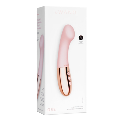 Vibrador de punto G Le Wand Gee - Varita curva recargable 
