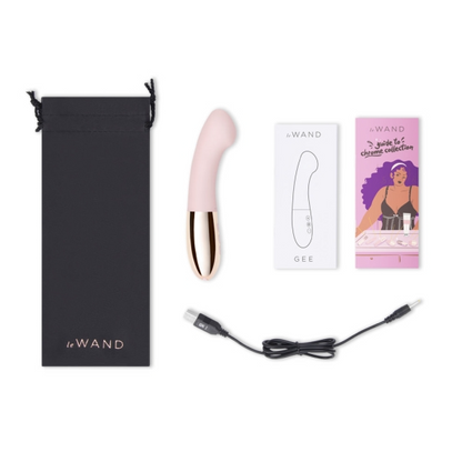 Vibrador de punto G Le Wand Gee - Varita curva recargable 