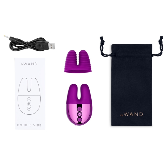 Le Wand Double Vibe - Rechargeable Bunny Ear Vibrator
