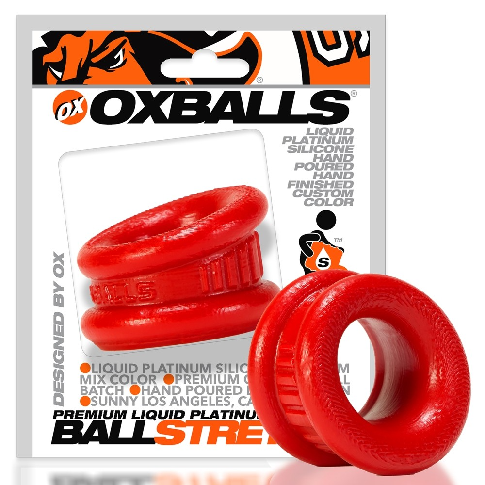 OXBALLS NEO ANGLE - Estiramiento de bolas premium de silicona platino puro 